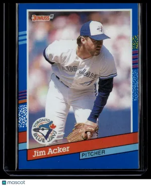 1990 Donruss Jim Acker #368