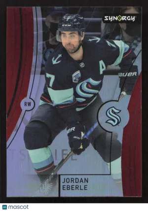 2021-22 Upper Deck Synergy Jordan Eberle #15 Red