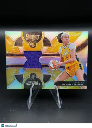 Dearica Hamby 2024 Select Prizm Selective Swatches #SW-DH - Los Angeles Sparks