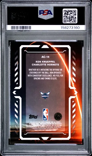 2025 Topps Chrome Activators Kon Knueppel #AC-14 back