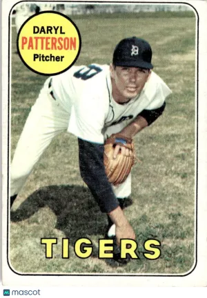 1969 Baseball Card Daryl Patterson #101