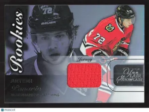 2015-16 Fleer Showcase Artemi Panarin #44 Flair Materials MEM