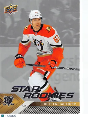 2024-25 Upper Deck Star Rookies Box Set Cutter Gauthier #1 Anaheim Ducks