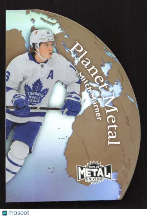 2021-22 SkyBox Metal Universe Mitch Marner #PM-9 Planet Metal Gold