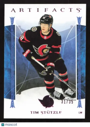 2022-23 Upper Deck Artifacts Tim Stutzle #1 Pink SN