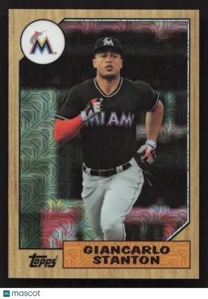 2017 Topps Giancarlo Stanton #87-GST