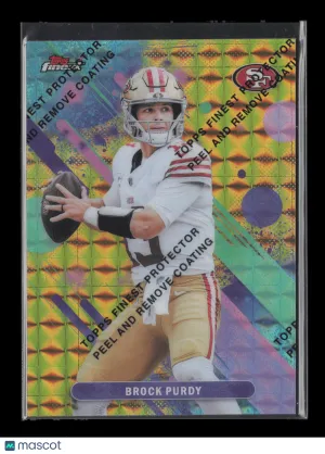 2025 Topps Finest Brock Purdy #65 42/50