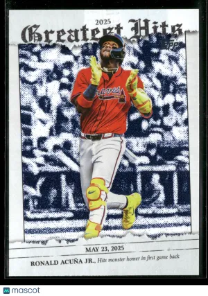2026 Topps Series 1 Ronald Acuña Jr. #GH-19 Insert