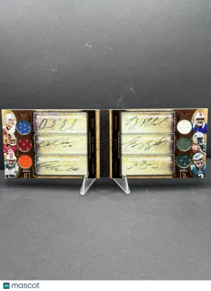 2013 Topps Triple Threads Ryan Tannehill Geno Smith EJ Manuel Andrew Luck Matt Barkley Robert Griffin III #TTARDC-LGTMGB