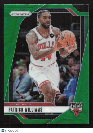 2024-25 Panini Prizm Patrick Williams #68 Prizms Green
