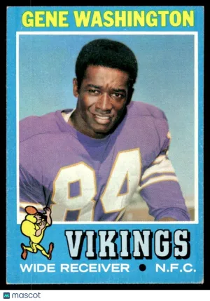 1971 Football Gene Washington #130