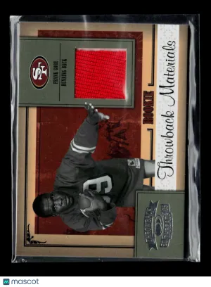 2005 Donruss Throwback Threads Frank Gore #212 Memorabilia