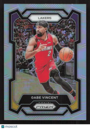 2023-24 Panini Prizm Gabe Vincent #225 Prizms Silver