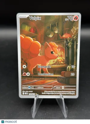 Pokemon 2025 Mega Evolution Vulpix Secret Rare #138/132 - Near Mint or Better