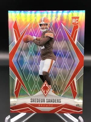 2025 Panini Phoenix No.154 Silver Shedeur Sanders Rookie Card