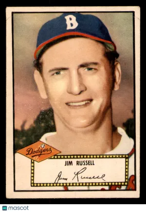 1952 Topps Jim Russell #51