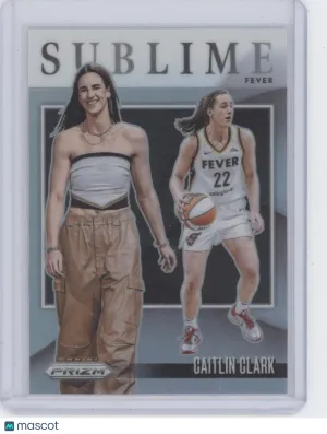 2026 Panini Prizm WNBA Caitlin Clark #1 Sublime Silver