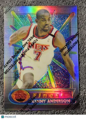 1994 Topps Finest #260 Kenny Anderson Refractor With Coating
