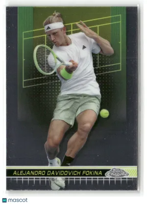 2024 Topps Chrome Alejandro Davidovich Fokina #148