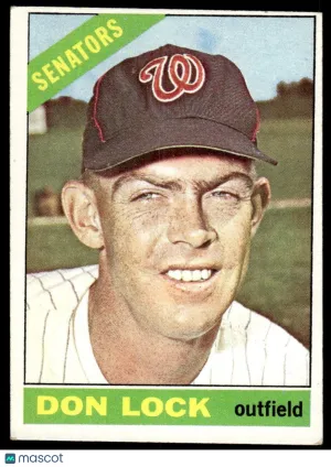 1966 Baseball Card Don Lock #165