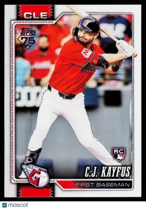 2026 Topps Series 1 C.J. Kayfus #35 RC