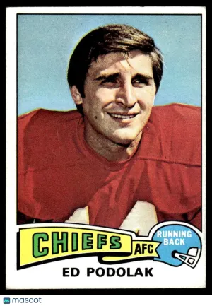 1975 Football Ed Podolak #373