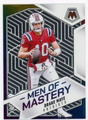 2025 Mosaic Drake Maye Men of Mastery #3