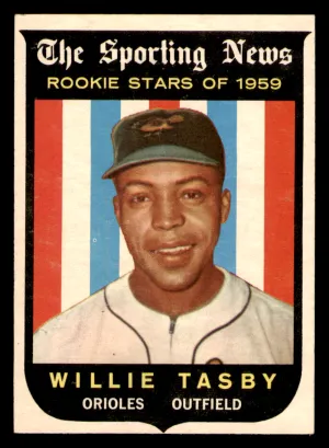 1959 Topps Willie Tasby #143