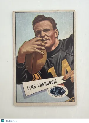 1952 Bowman Lynn Chandnois #20
