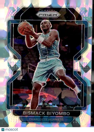 2021 Panini Prizm Basketball Bismack Biyombo #195 Cracked Ice