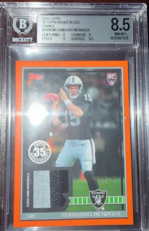 Topps 1991 Rookie Relic Orange