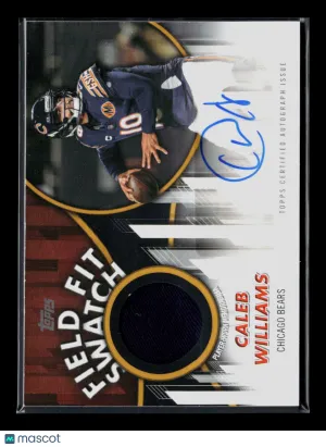 2026 Topps Flagship Football Caleb Williams #FFSCAR-CWI Memorabilia Auto