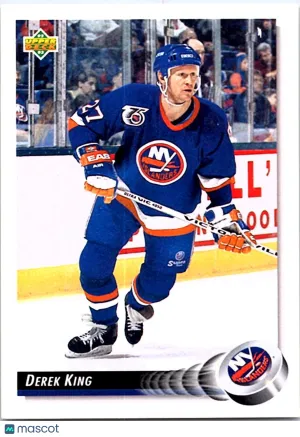 1992 Upper Deck Derek King #191