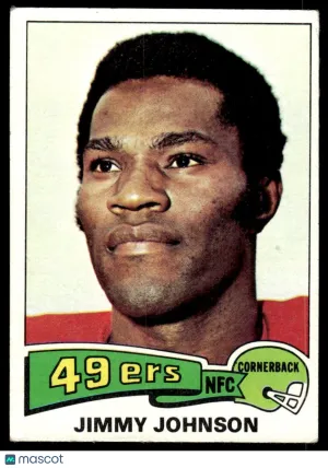 1975 Football Jimmy Johnson #89