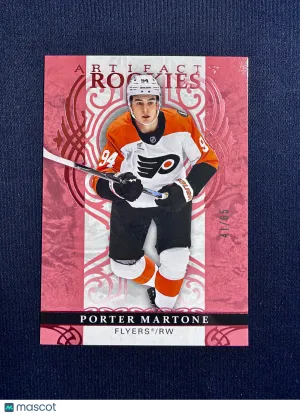 2026-27 Upper Deck Artifacts Porter Martone #171 Rose /65 Rookie
