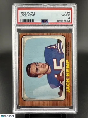 1966 Topps Jack Kemp #26 [Base] Base Set PSA 4
