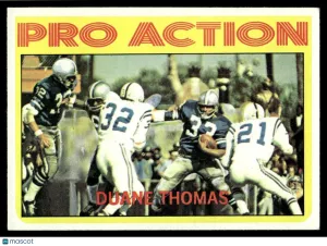 1972 Football Card Duane Thomas #253