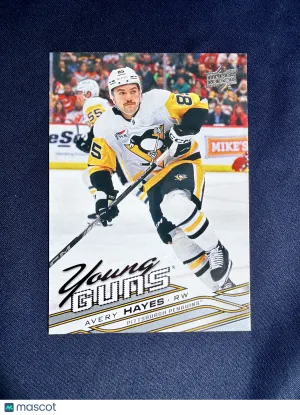 2026-27 Upper Deck Series 1 Avery Hayes #231 Young Guns RC
