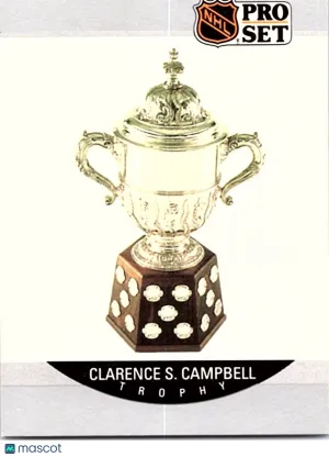 1989 Pro Set Clarence S. Campbell #392