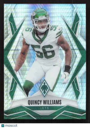 2025 Panini Phoenix Quincy Williams #138 Silver Hyper Prizm