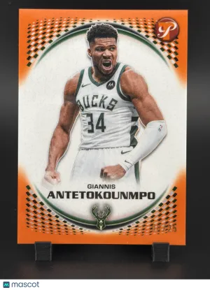 2026 Topps Pristine Giannis Antetokounmpo #49 Orange