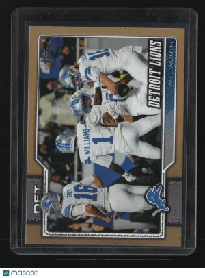 Detroit Lions Team 2026 Topps Flagship #273-Gold /2026