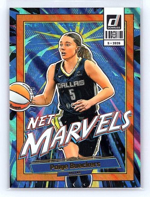 2026 Panini Donruss WNBA Net Marvels Orange Lava #5 Paige Bueckers 228/399
