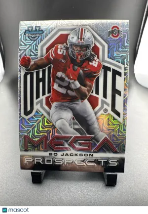 2026 Bowman Chrome University Football Bo Jackson #MP-20 Mojo Refractor