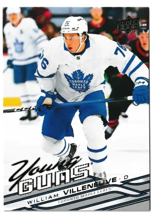 2026-27 Upper Deck Series 1 William Villeneuve Young Guns #208