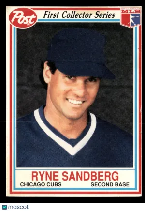 1990 Post First Collector Series Ryne Sandberg #9 of 30