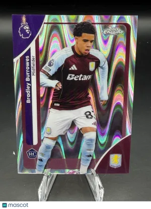 Bradley Burrowes 2026 Topps Chrome Premier League #29 Wave - Aston Villa