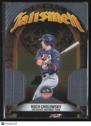 2026 Panini USA Baseball Stars & Stripes Talismen Roch Cholowsky #14