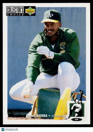1993 Upper Deck Collector's Choice Ruben Sierra #258