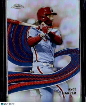 2023 Topps Chrome Strokes Bryce Harper #S-6 Refractor